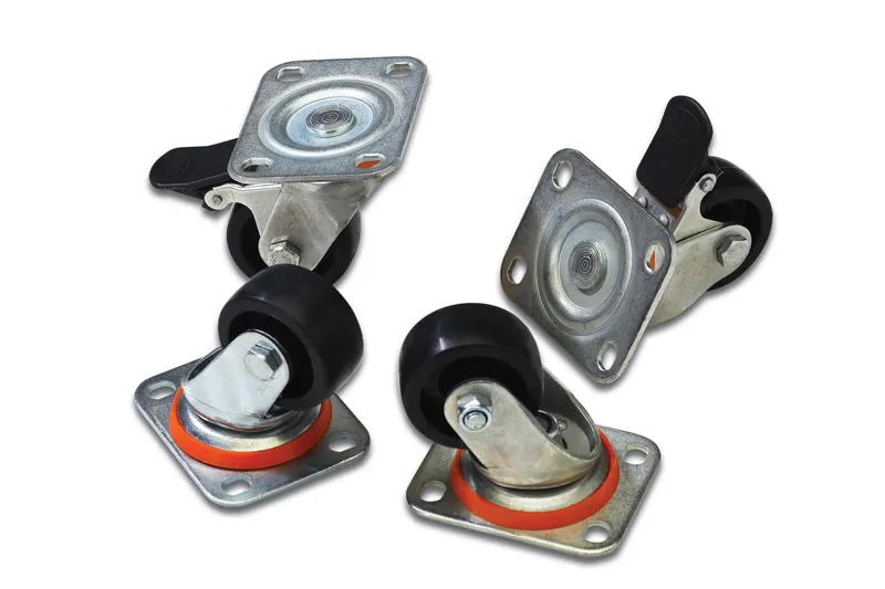 Digitus Lockable castors for free-standing 482.6 mm (19") network