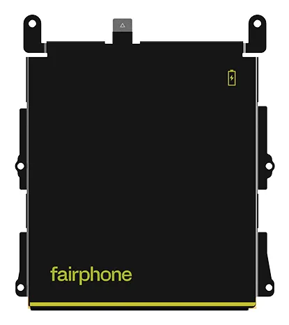 Fairphone F6BATT-1ZW-WW1 mobile phone spare part Battery Black