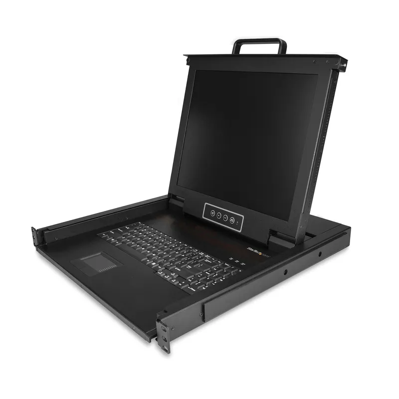 StarTech.com Rackmount KVM Console - Single Port VGA KVM with 17"