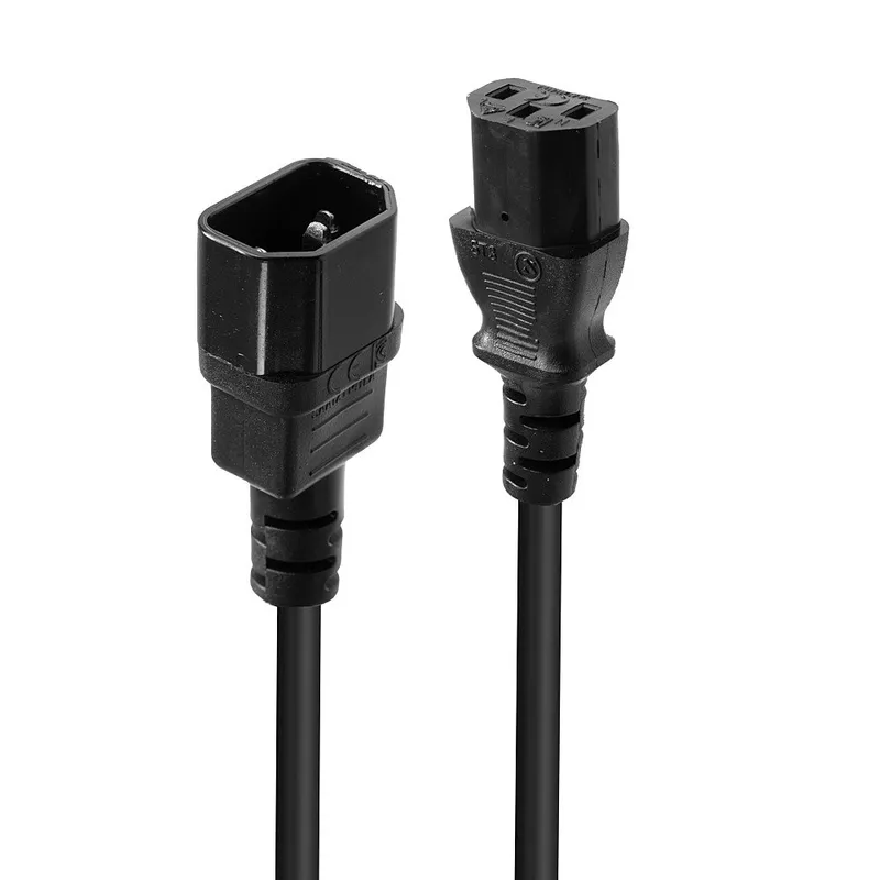 Lindy 1m IEC Extension Cable Black