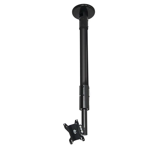 B-Tech Flat Screen Ceiling / Desk Mount with Tilt & Swivel (VESA 100) - 0.5m 50mm Pole