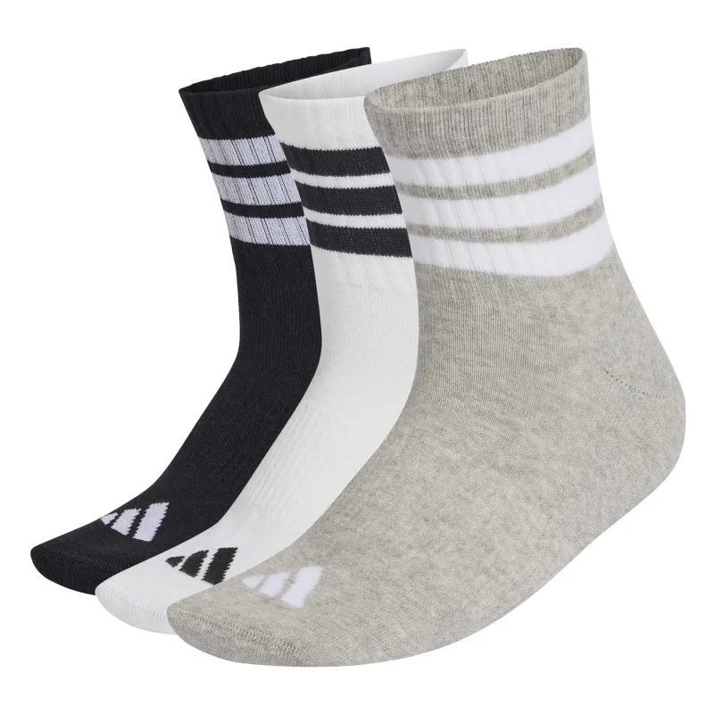 Medium-high socks adidas 3-Stripes (x3)