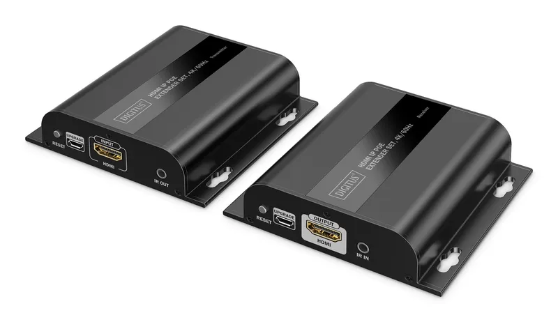 Digitus HDMI IP PoE Extender Set. 4K/60Hz