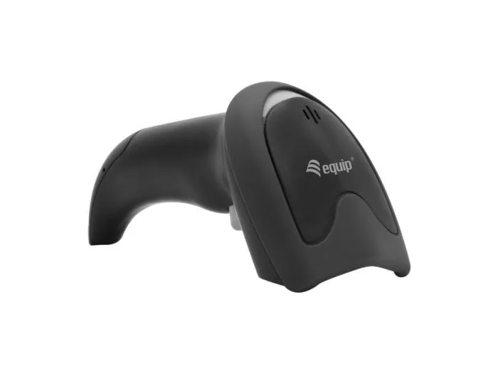 LevelOne Equip 351022 USB 1D Laser Barcode Scanner; with Stand