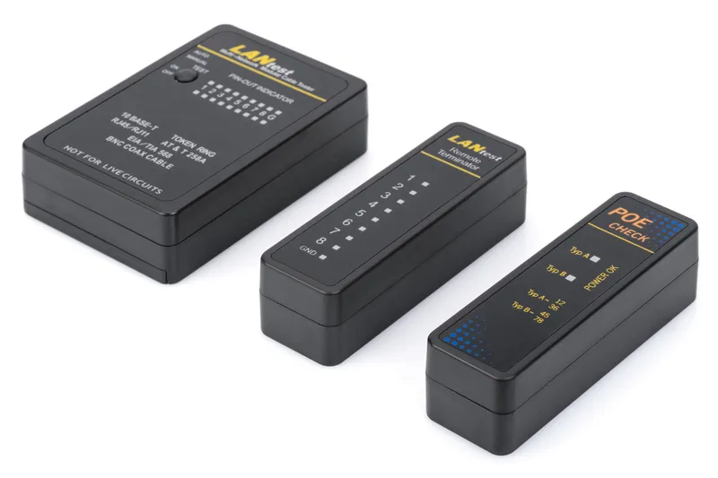Digitus Network and Communication Cable Tester. RJ45 and BNC