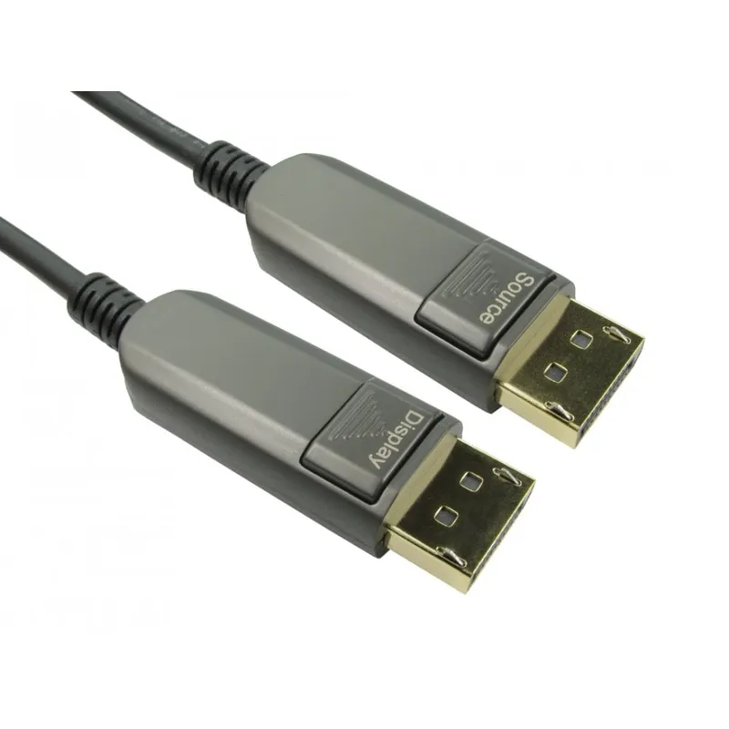 Cables Direct AOCDP-020 DisplayPort cable 20 m Black Grey