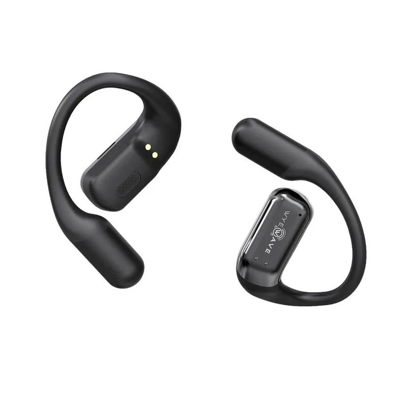 Open Ear True Wireless Stereo Headphones - Black