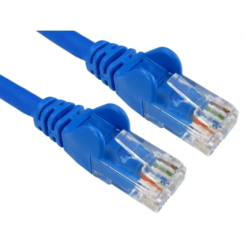 Cables Direct 10m Economy Gigabit Networking Cable - Blue