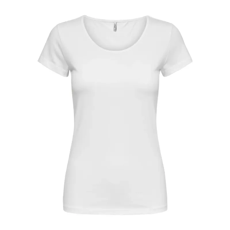 Women's T-shirt Only manches courtes Live love life col rond