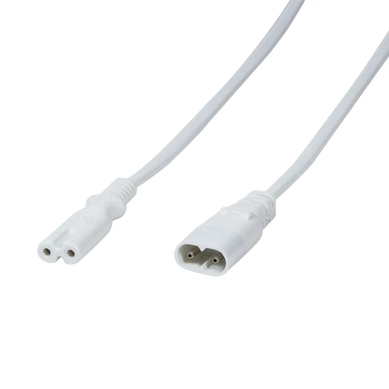 LogiLink 2m. IEC 60320-C8/IEC 60320-C7 White C7 coupler C8 coupler