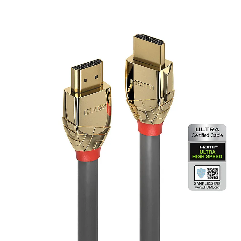 Lindy 3m Ultra High Speed HDMI Cable. Gold Line