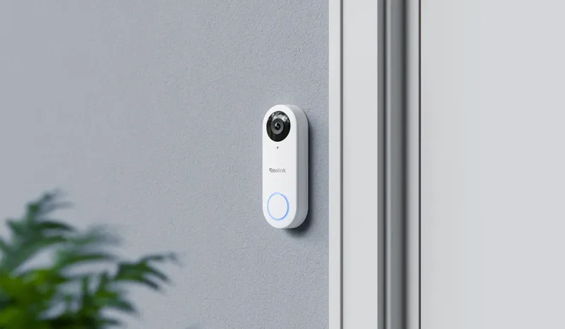 Reolink VDW5MM64-UK doorbell kit Black. White