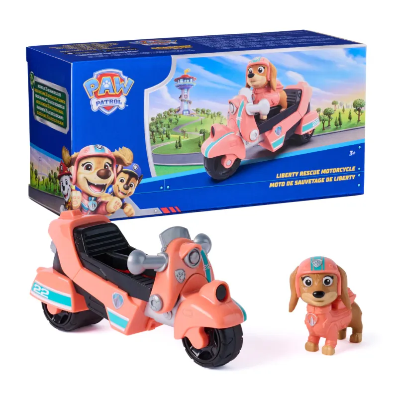 Paw Patrol Liberty Rescue Motorcycle Playset