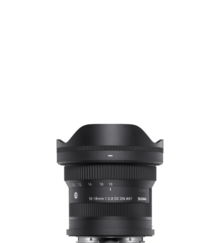 Sigma 10-18mm F2.8 DC DN | C. Canon-RF MILC Wide zoom lens Black