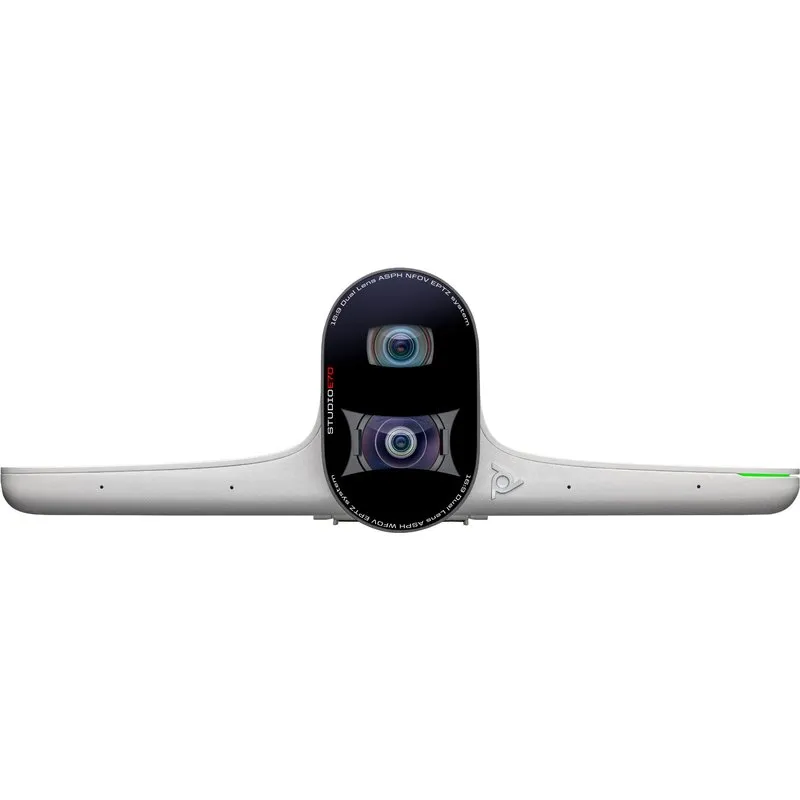 Poly Studio E70 7.3x Digital Zoom Dual-lens Smart Conferencing Camera - White