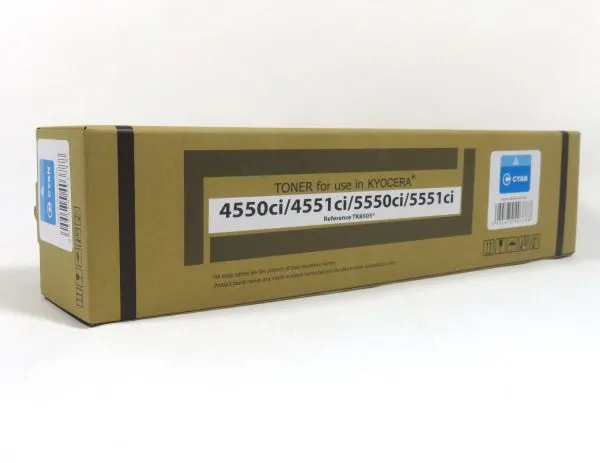 Data Direct Kyocera 4550 5550 Toner Cyan Compatible TK8505C 1T02LCCNL0