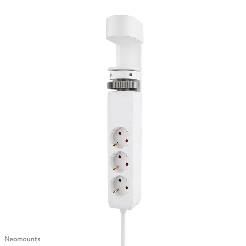 Neomounts DS22-840WH6 Desk socket with clamp and USB-C and USB-A ports