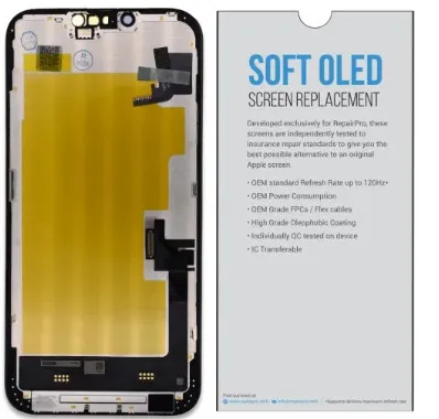 ReplaceBase RBSKU22726 mobile phone spare part Display Black