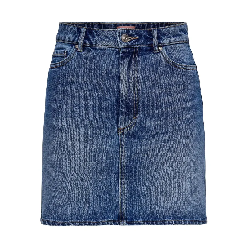 Denim skirt for women Only Onlnoel life ashape