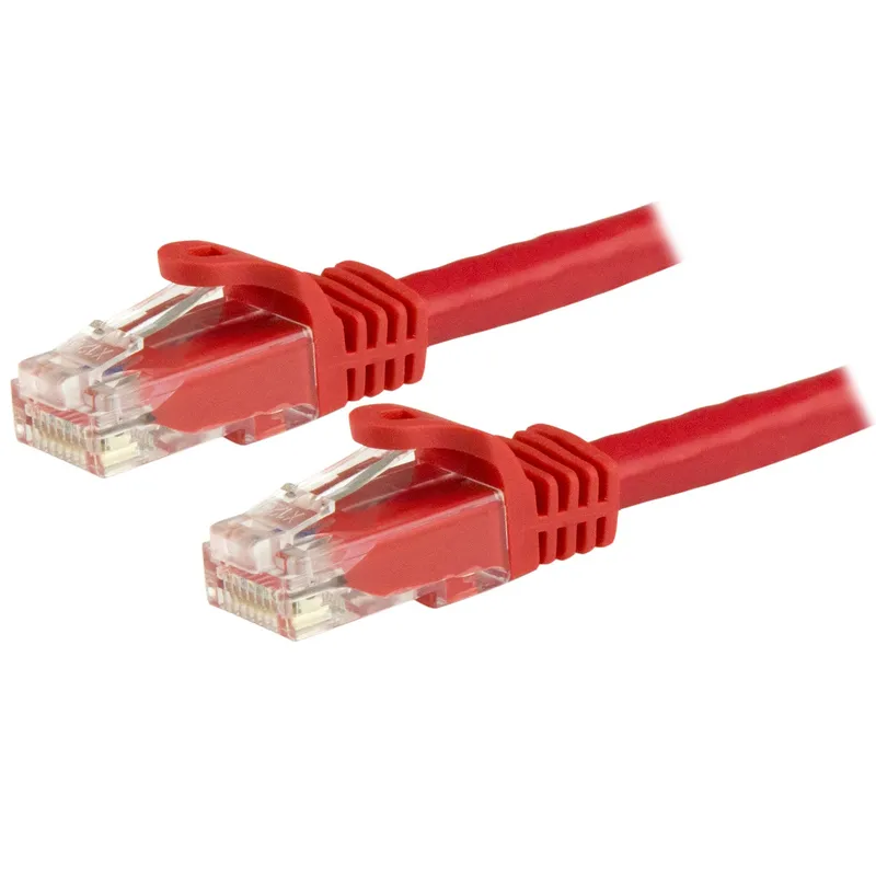 StarTech.com 1m CAT6 Ethernet Cable - Red CAT 6 Gigabit Ethernet Wire