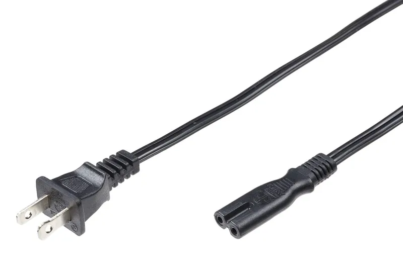 Microconnect PE110718 power cable Black 1.8 m Power plug type A C7 cou