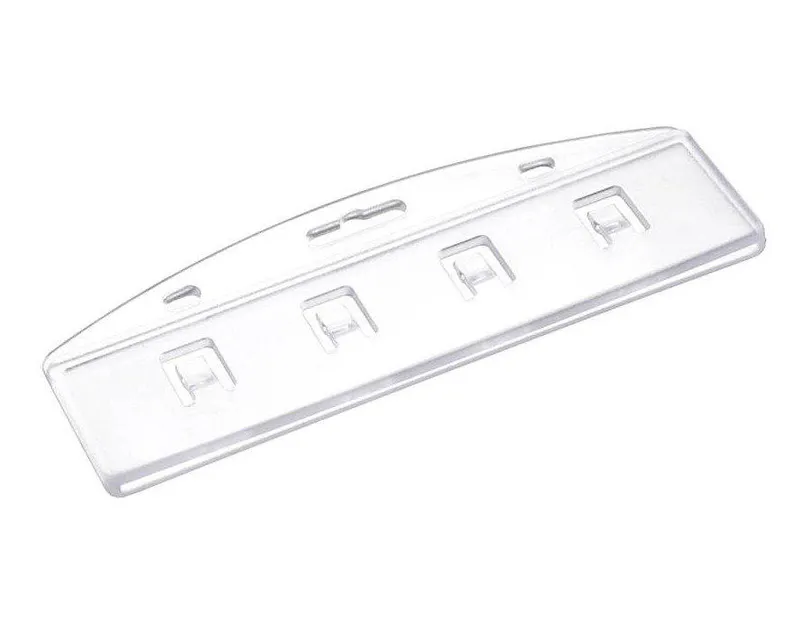 Digital ID Enclosed Rigid Half Card Holders - Quickswipe - Pack of 100