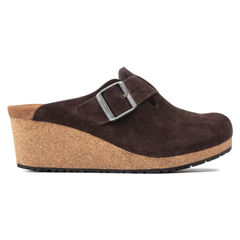 Women's clogs Birkenstock Fanny Suede Leather