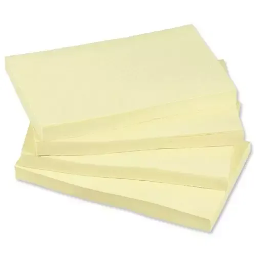 5Star 296646 note paper Rectangle Yellow Self-adhesive