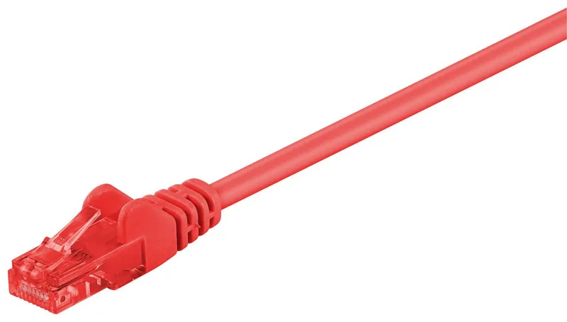 Microconnect B-UTP605R networking cable Red 5 m Cat6 U/UTP (UTP)