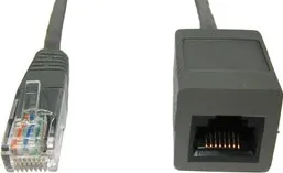 Cables Direct 2m CAT 5e networking cable Grey Cat5