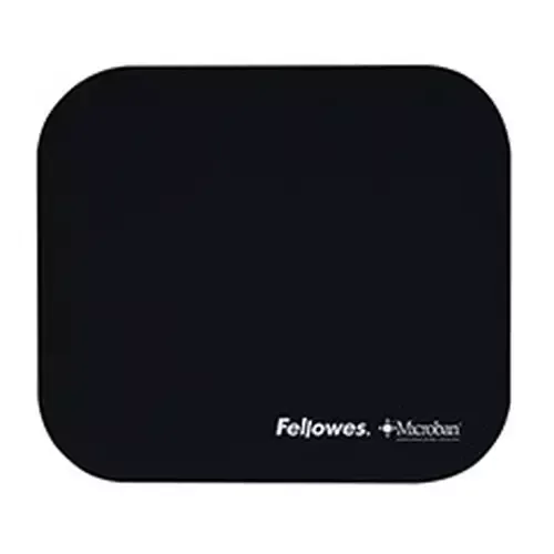 Fellowes Microban Mouse Pad Black