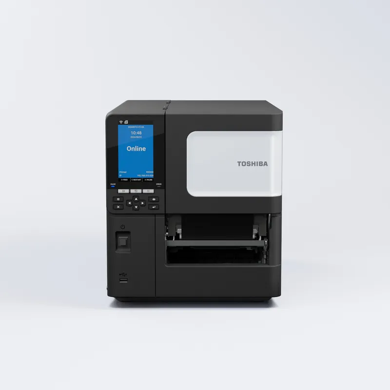 Toshiba BX410T 200dpi 4inch Wide Industrial Label Printer