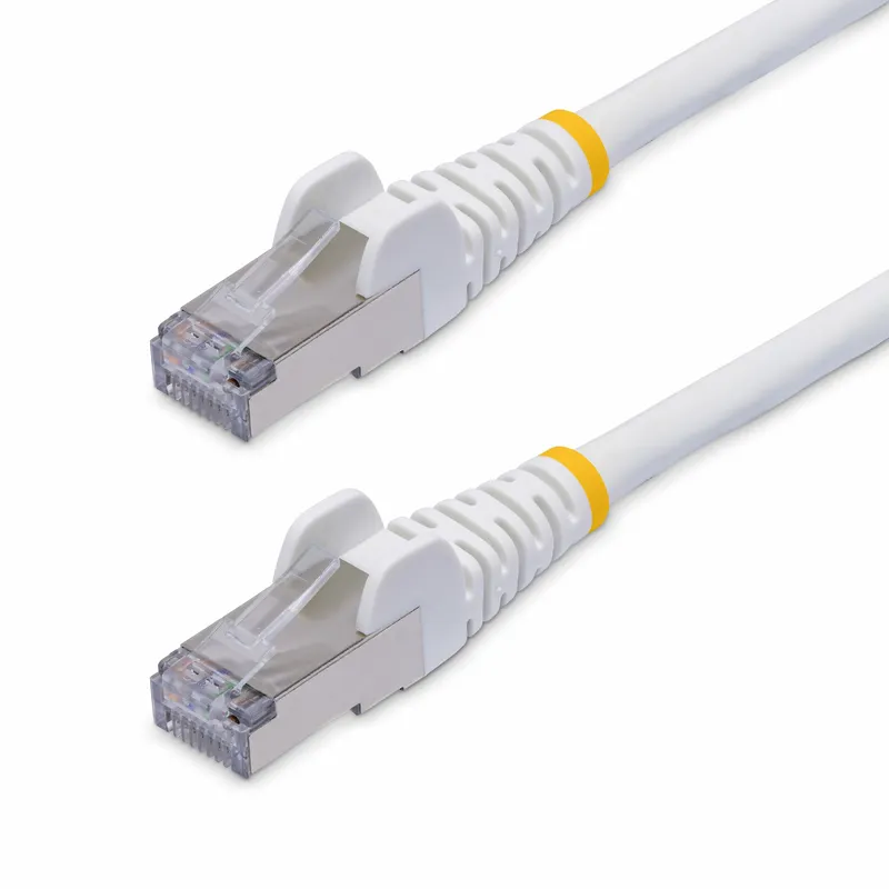 StarTech.com 15m White CAT8 Ethernet Cable. Snagless RJ45. 25G/40G. 20