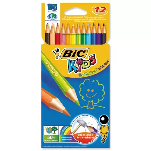 BIC Kids Evolution Multicolour 12 pc(s)