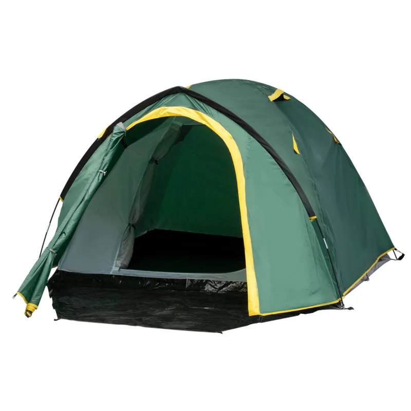 Outsunny 2-person Waterproof Camping Tent With Vestibule - Green