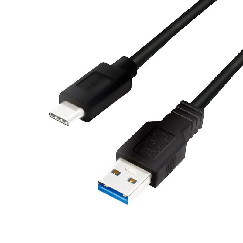 LogiLink CU0168 USB cable USB 3.2 Gen 1 (3.1 Gen 1) 1 m USB A USB C Bl