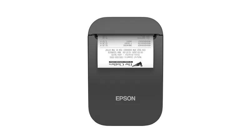 Epson TM-P80II (131): Mobile Receipt. Autocutter. Wi-Fi. USB-C. Black.