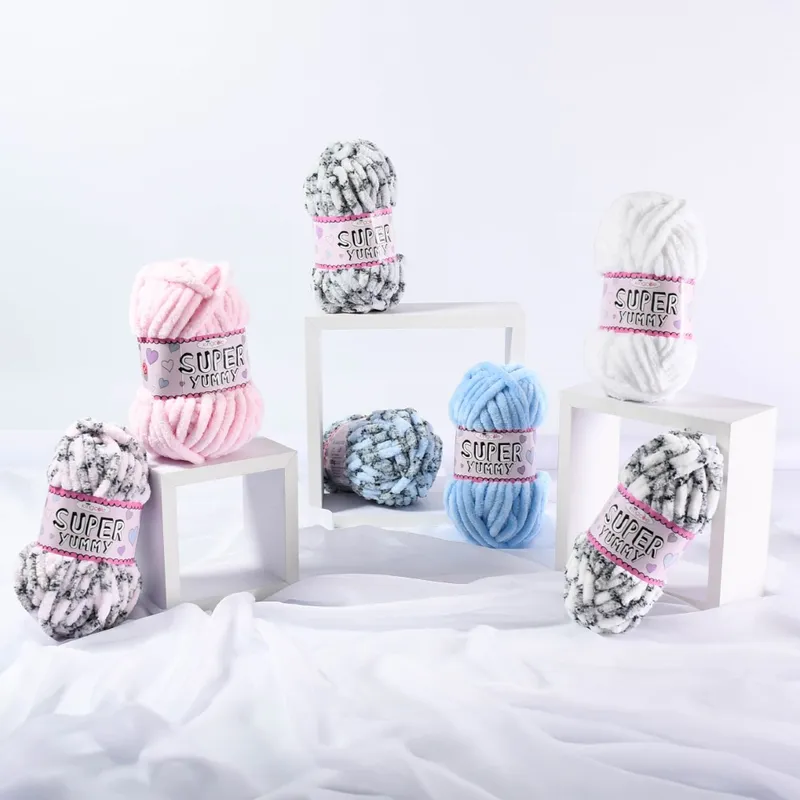 King Cole Super Yummy Super Chunky Yarn Ice White 4874 100g