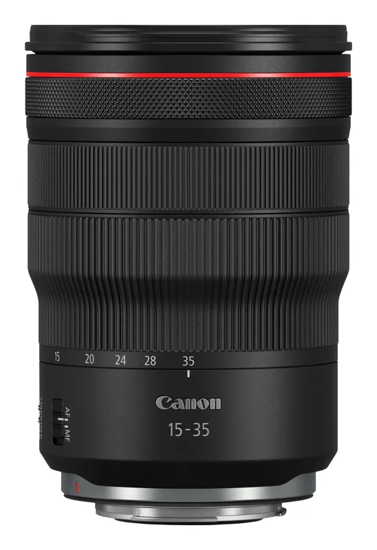 Canon Ultra-Wide-Angle RF 15-35 mm F2.8L IS USM Zoom Camera Lenses. Bl
