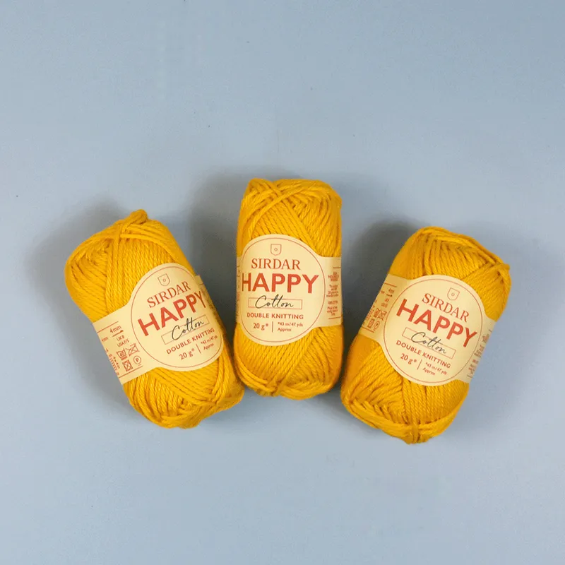 Sirdar Happy Cotton DK Value Pack - 3 x 20g Balls Freckle 753