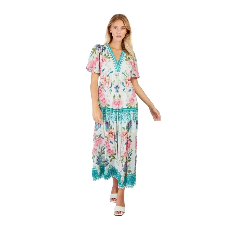 Women's maxi dress Derhy Philatelie