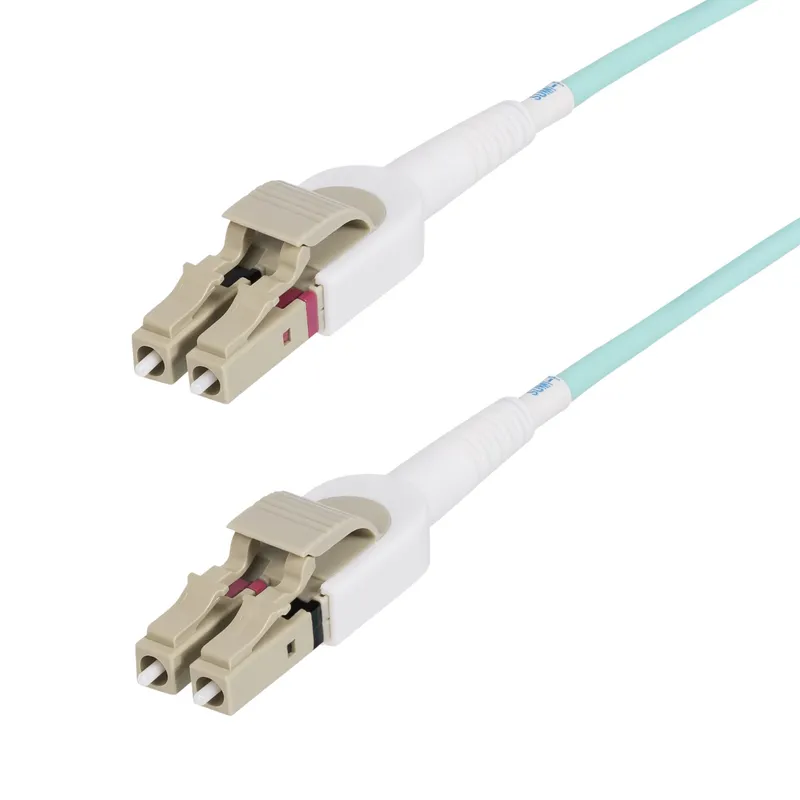 StarTech.com 5m (16.4ft) LC to LC (UPC) OM4 Switchable Fiber Optic Cab