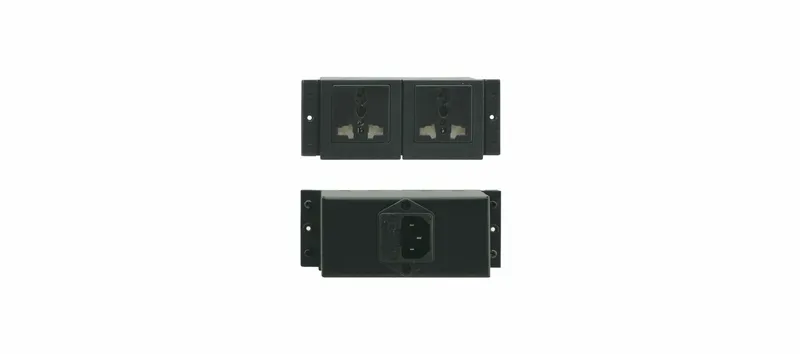 Kramer Electronics TS-2U electrical power plug Black