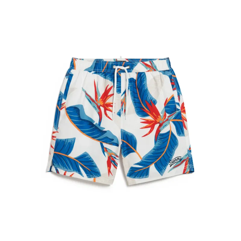 Hawaiian print swim shorts Superdry
