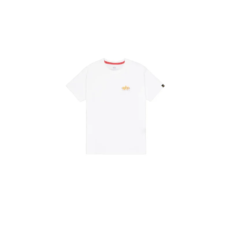 Puff sleeve printed T-shirt Alpha Industries Back Print