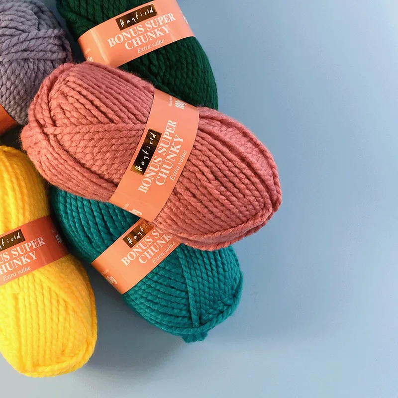 Hayfield Bonus Super Chunky Yarn Bright Lemon 819 100g