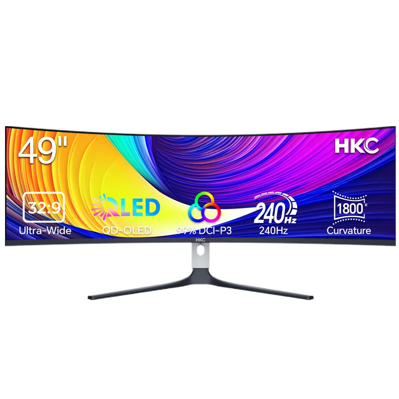 HKC GS49UK computer monitor 124.5 cm (49") 5120 x 1440 pixels Dua