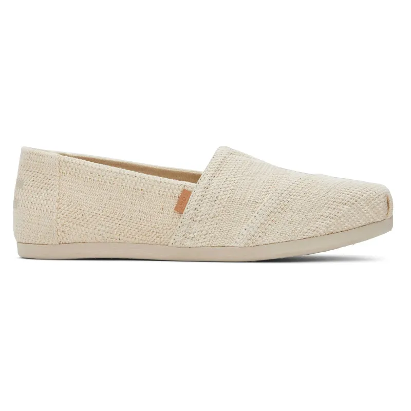 Women's linen espadrilles Toms Alpargata