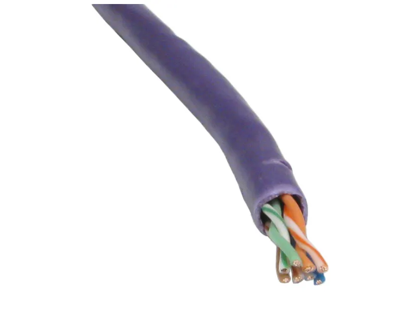 Cables Direct 305m Cat5e networking cable Violet U/UTP (UTP)