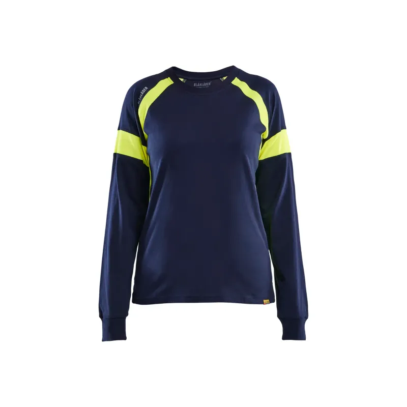 Women's high-visibility long-sleeve T-shirt Blaklader